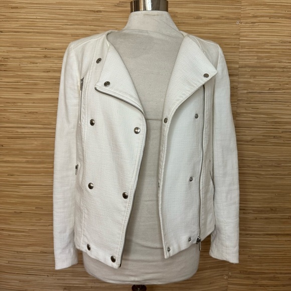 Banana Republic Asymmetrical Zipper Moto Jacket - Picture 15 of 17